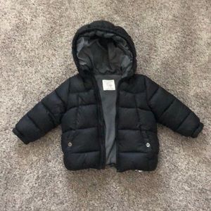 Zara boys puffer jacket